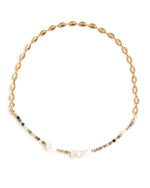 Verger Necklace in Gold - Corail Blanc