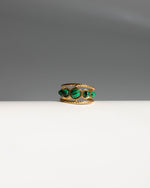 Serpents Eye Ring - Corail Blanc