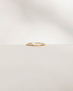 10kt Gold Diamond Alinea Ring 7 - Corail Blanc