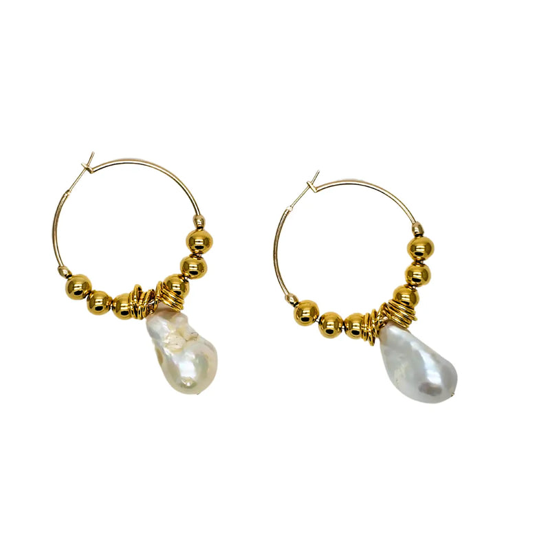 Molly Hoops - Corail Blanc